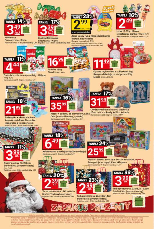 Hitpol - gazetka promocyjna HITY z gazetki promocyjnej! od piątku 28.11 do niedzieli 07.12 - strona 4