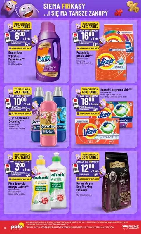 POLOmarket - gazetka promocyjna Katalog Frikasy od środy 19.11 do wtorku 25.11 - strona 16