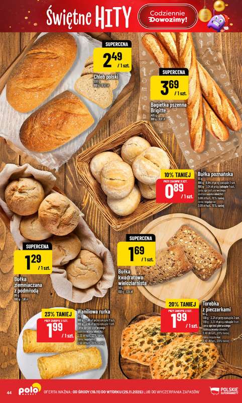 POLOmarket - gazetka promocyjna Gazetka od środy 19.11 do wtorku 25.11 - strona 44