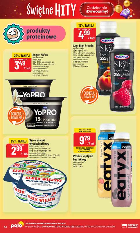 POLOmarket - gazetka promocyjna Gazetka od środy 19.11 do wtorku 25.11 - strona 34