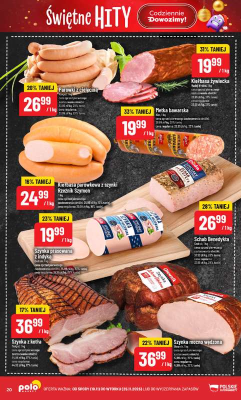 POLOmarket - gazetka promocyjna Gazetka od środy 19.11 do wtorku 25.11 - strona 20
