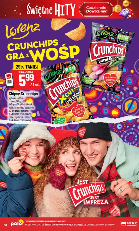 POLOmarket - gazetka promocyjna Gazetka od środy 19.11 do wtorku 25.11 - strona 58