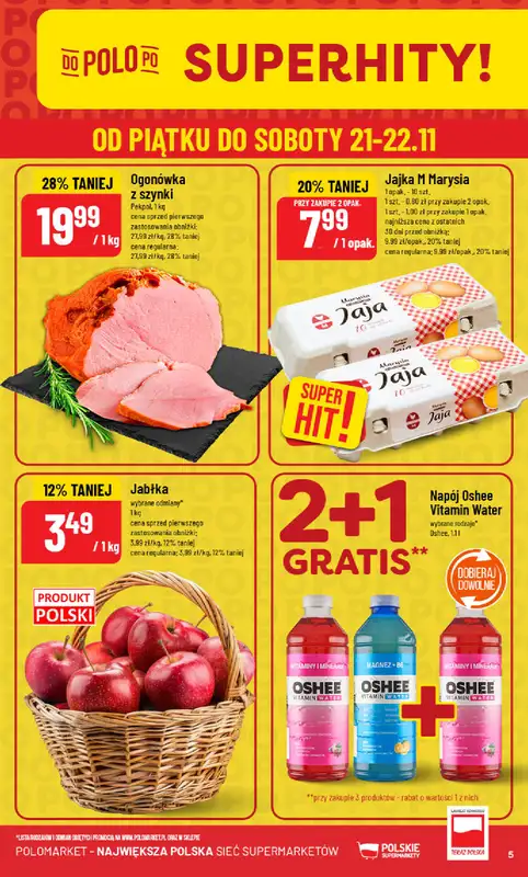 POLOmarket - gazetka promocyjna Gazetka od środy 19.11 do wtorku 25.11 - strona 5