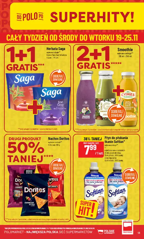 POLOmarket - gazetka promocyjna Gazetka od środy 19.11 do wtorku 25.11 - strona 13