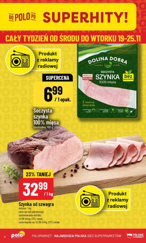 POLOmarket - gazetka promocyjna Gazetka od środy 19.11 do wtorku 25.11 - strona 2