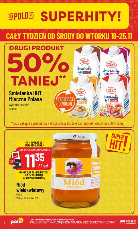 POLOmarket - gazetka promocyjna Gazetka od środy 19.11 do wtorku 25.11 - strona 6