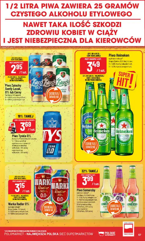 POLOmarket - gazetka promocyjna Gazetka od środy 19.11 do wtorku 25.11 - strona 57