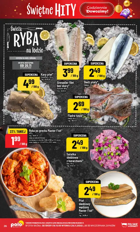 POLOmarket - gazetka promocyjna Gazetka od środy 19.11 do wtorku 25.11 - strona 26