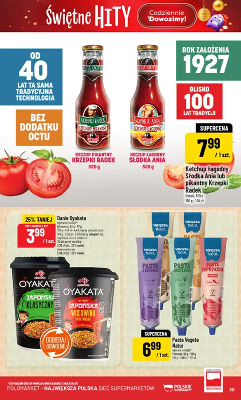 POLOmarket - gazetka promocyjna Gazetka od środy 19.11 do wtorku 25.11 - strona 39