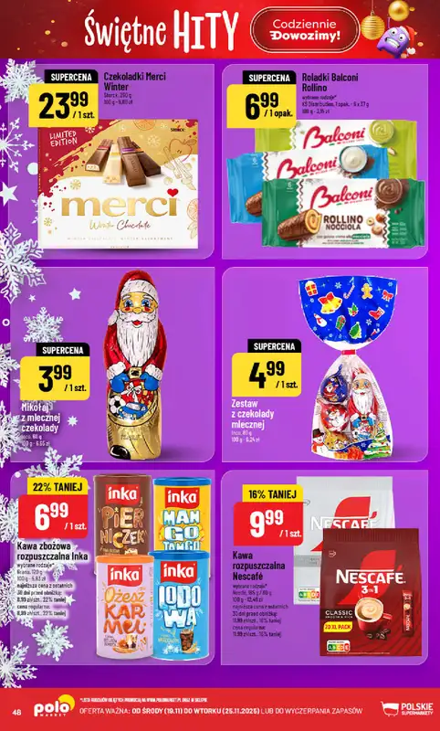 POLOmarket - gazetka promocyjna Gazetka od środy 19.11 do wtorku 25.11 - strona 48