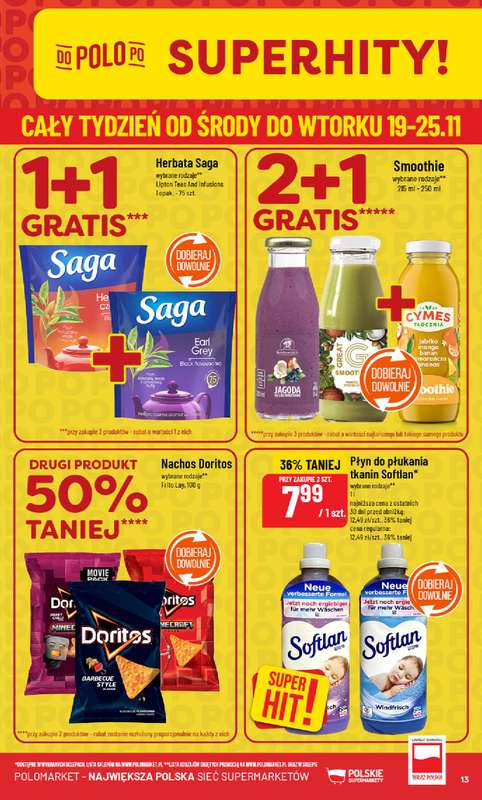 POLOmarket - gazetka promocyjna Gazetka od środy 19.11 do wtorku 25.11 - strona 13