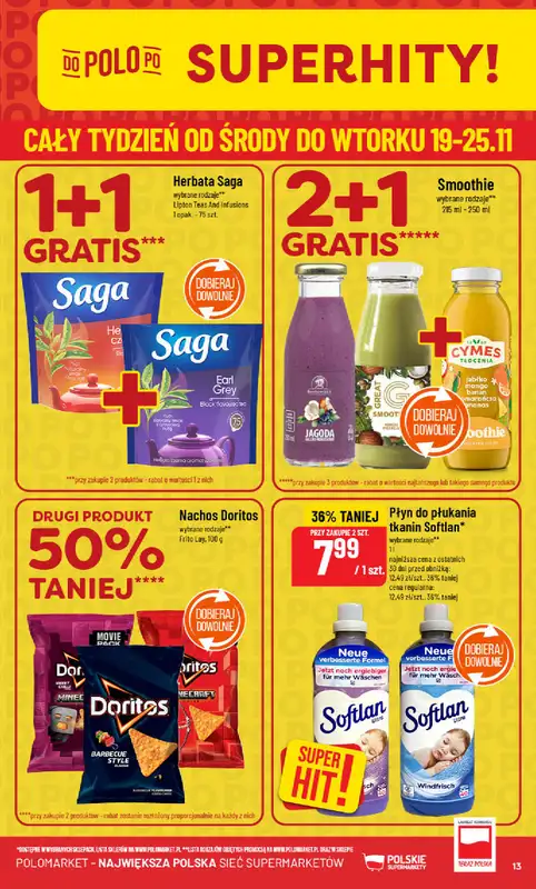 POLOmarket - gazetka promocyjna Gazetka od środy 19.11 do wtorku 25.11 - strona 13