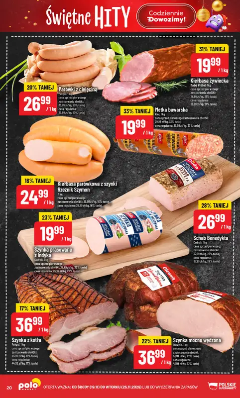 POLOmarket - gazetka promocyjna Gazetka od środy 19.11 do wtorku 25.11 - strona 20