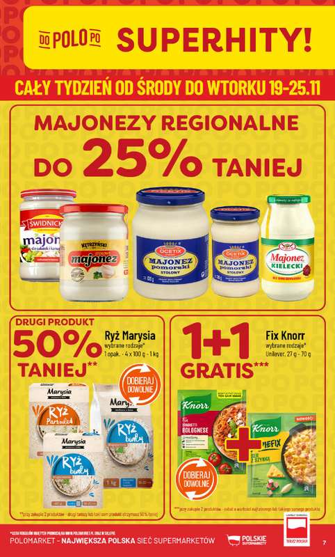 POLOmarket - gazetka promocyjna Gazetka od środy 19.11 do wtorku 25.11 - strona 7