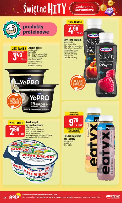 POLOmarket - gazetka promocyjna Gazetka od środy 19.11 do wtorku 25.11 - strona 34