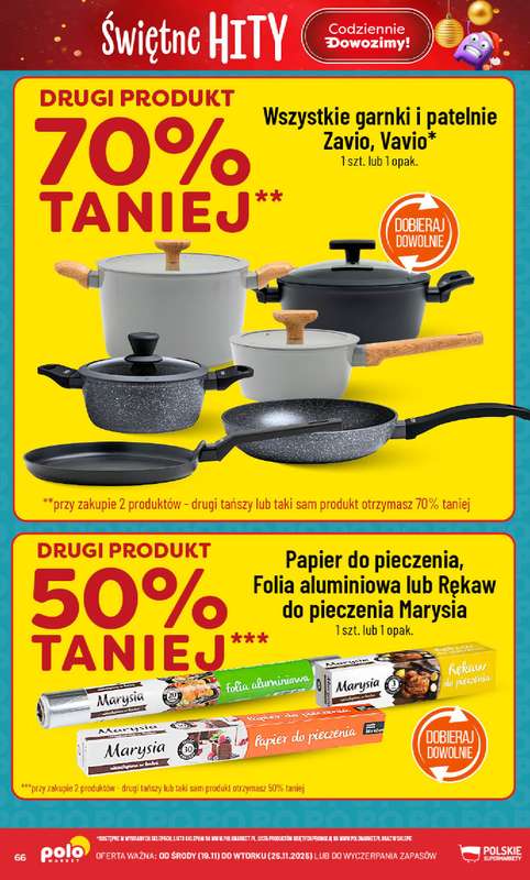POLOmarket - gazetka promocyjna Gazetka od środy 19.11 do wtorku 25.11 - strona 66