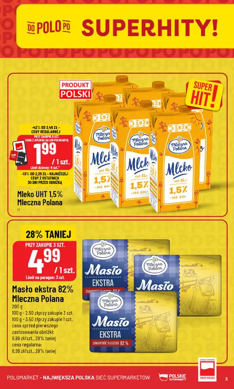 POLOmarket - gazetka promocyjna Gazetka   - strona 3