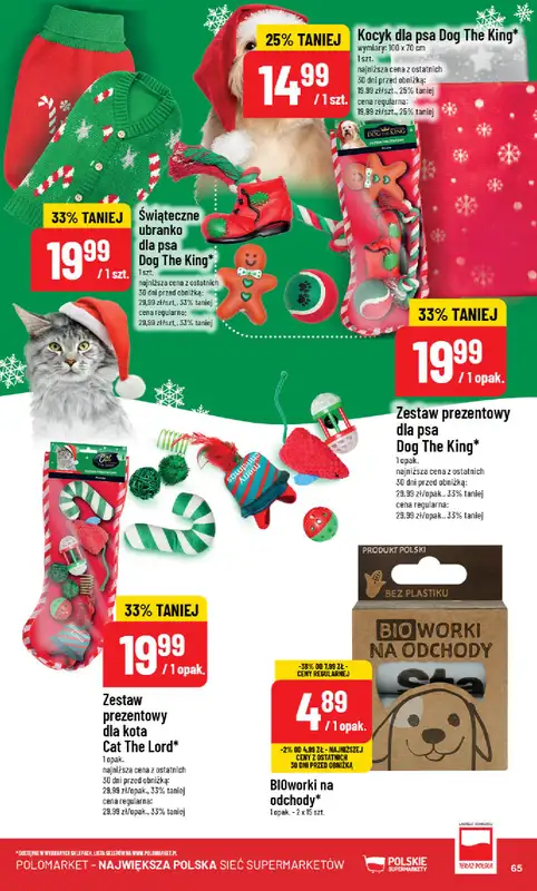 POLOmarket - gazetka promocyjna Gazetka od środy 19.11 do wtorku 25.11 - strona 65