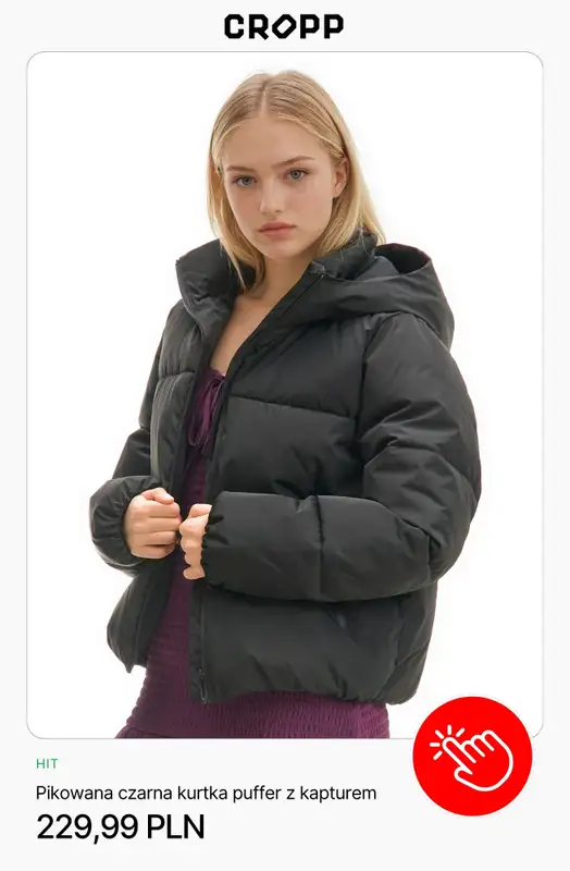 Cropp - gazetka promocyjna HITY sprzedaży dla niej od wtorku 18.11 do wtorku 25.11 - strona 8