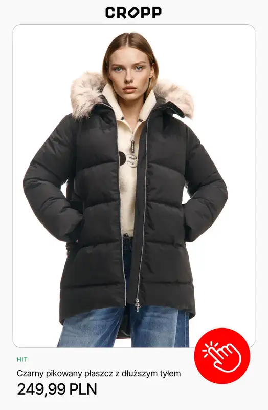 Cropp - gazetka promocyjna HITY sprzedaży dla niej od wtorku 18.11 do wtorku 25.11 - strona 16