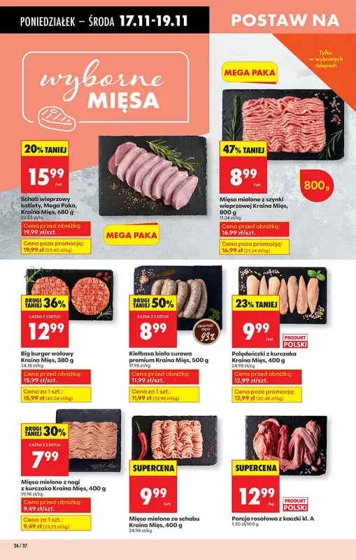 Biedronka - gazetka promocyjna Od poniedziałku, Z ladą tradycyjną od poniedziałku 17.11 do niedzieli 23.11 - strona 32