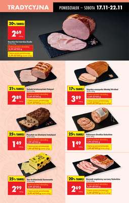 Biedronka - gazetka promocyjna Od poniedziałku, Z ladą tradycyjną od poniedziałku 17.11 do niedzieli 23.11 - strona 31