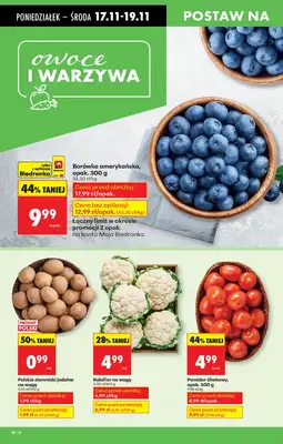 Biedronka - gazetka promocyjna Od poniedziałku, Z ladą tradycyjną od poniedziałku 17.11 do niedzieli 23.11 - strona 22