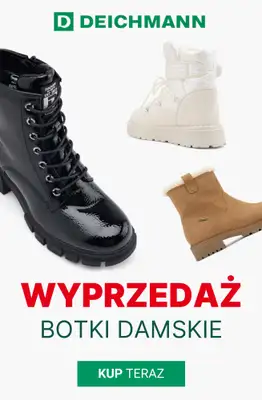 Deichmann - gazetka promocyjna Botki damskie z wyprzedaży od wtorku 18.11 