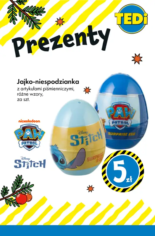 Tedi - gazetka promocyjna Zabawki na prezent w SUPERCENACH! od wtorku 18.11 do poniedziałku 24.11 - strona 12