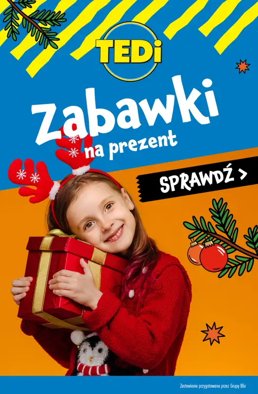 Tedi - gazetka promocyjna Zabawki na prezent w SUPERCENACH! od wtorku 18.11 do poniedziałku 24.11