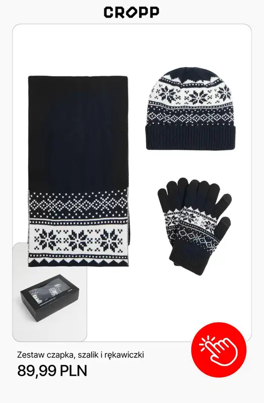 Cropp - gazetka promocyjna Prezentowe inspiracje dla niego od środy 19.11 do środy 26.11 - strona 2