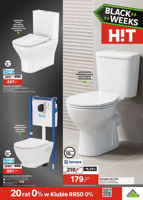 Leroy Merlin - gazetka promocyjna Gazetka od wtorku 18.11 do poniedziałku 01.12 - strona 7