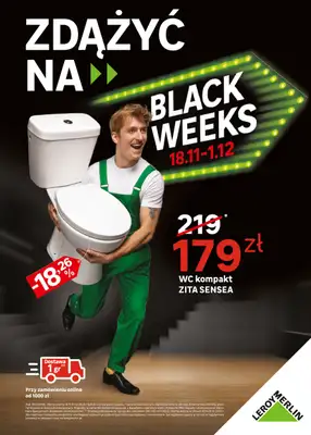 Leroy Merlin - gazetka promocyjna Gazetka od wtorku 18.11 do poniedziałku 01.12