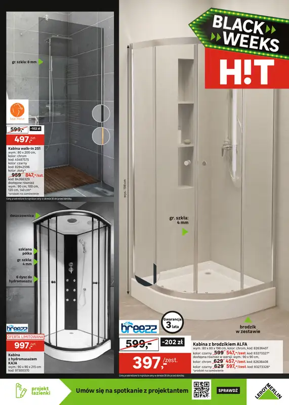 Leroy Merlin - gazetka promocyjna Gazetka od wtorku 18.11 do poniedziałku 01.12 - strona 3