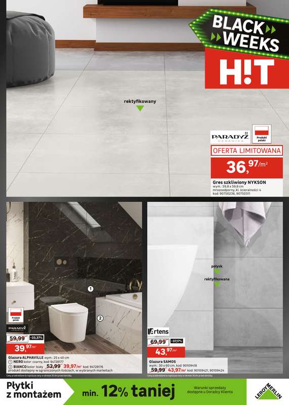 Leroy Merlin - gazetka promocyjna Gazetka od wtorku 18.11 do poniedziałku 01.12 - strona 9