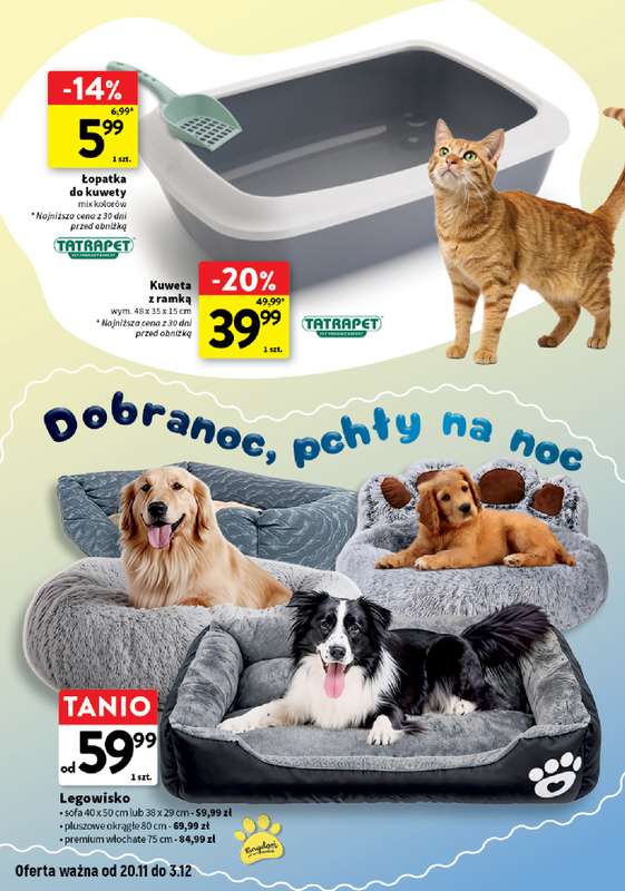 Intermarche - gazetka promocyjna Katalog – Z miłości do pupila od czwartku 20.11 do środy 03.12 - strona 10