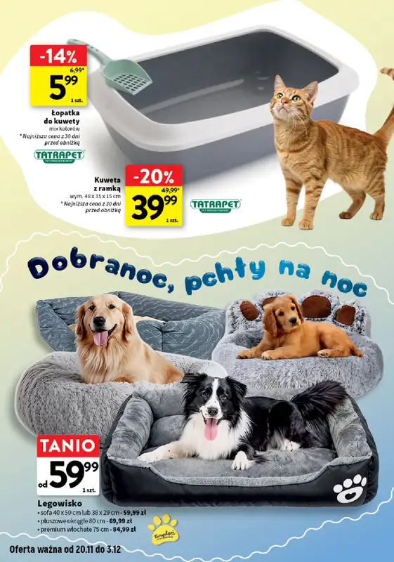 Intermarche - gazetka promocyjna Katalog – Z miłości do pupila od czwartku 20.11 do środy 03.12 - strona 10