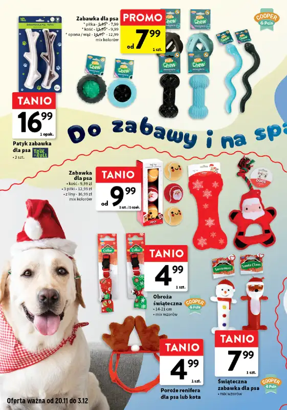 Intermarche - gazetka promocyjna Katalog – Z miłości do pupila od czwartku 20.11 do środy 03.12 - strona 4