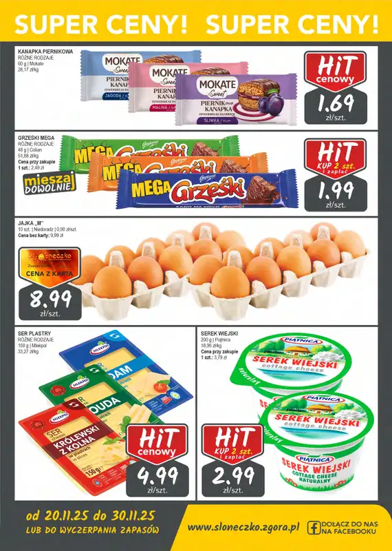 Słoneczko - gazetka promocyjna Gazetka od czwartku 20.11 do niedzieli 30.11 - strona 6