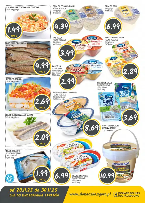 Słoneczko - gazetka promocyjna Gazetka od czwartku 20.11 do niedzieli 30.11 - strona 4