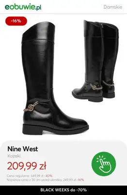eobuwie.pl - gazetka promocyjna Do -70% KOZAKI damskie - złap okazję! od wtorku 18.11 do czwartku 27.11 - strona 3
