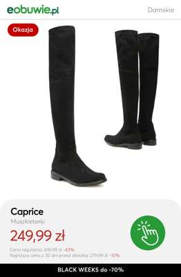 eobuwie.pl - gazetka promocyjna Do -70% KOZAKI damskie - złap okazję! od wtorku 18.11 do czwartku 27.11 - strona 10