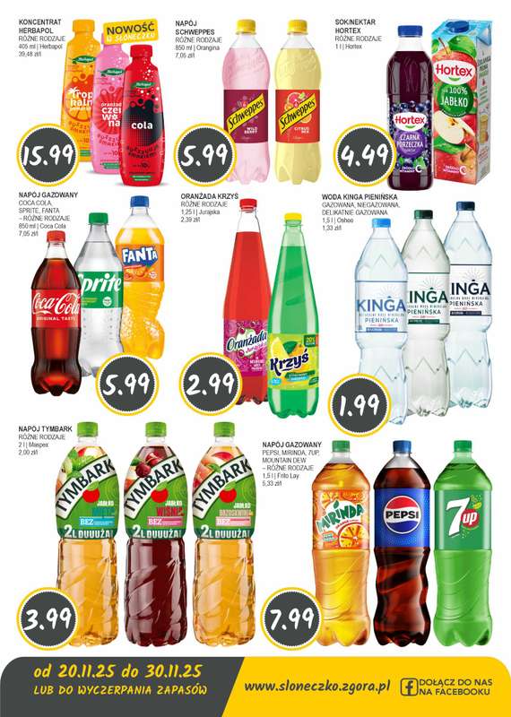 Słoneczko - gazetka promocyjna Gazetka od czwartku 20.11 do niedzieli 30.11 - strona 10