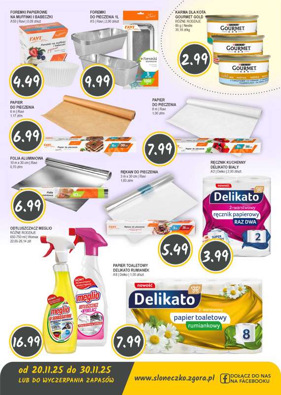 Słoneczko - gazetka promocyjna Gazetka od czwartku 20.11 do niedzieli 30.11 - strona 8