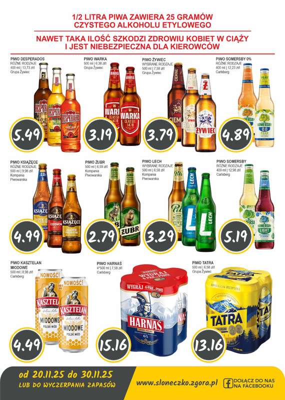 Słoneczko - gazetka promocyjna Gazetka od czwartku 20.11 do niedzieli 30.11 - strona 9