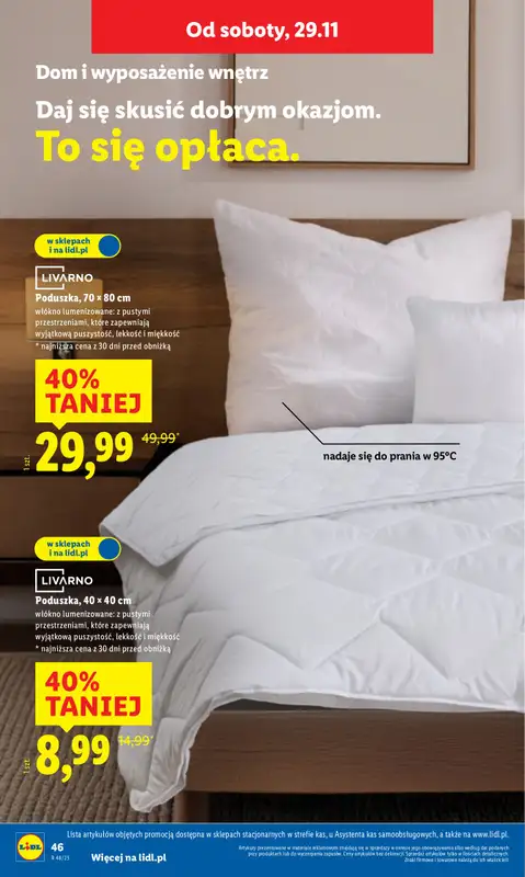 Lidl - gazetka promocyjna Katalog od poniedziałku 24.11 do soboty 29.11 - strona 48