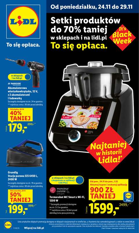 Lidl - gazetka promocyjna Katalog od poniedziałku 24.11 do soboty 29.11