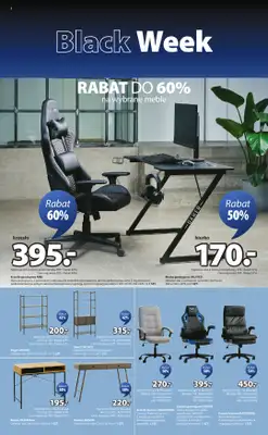 Jysk - gazetka promocyjna Black Week Rabat do 70% od piątku 21.11 do niedzieli 30.11 - strona 8