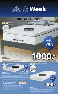 Jysk - gazetka promocyjna Black Week Rabat do 70% od piątku 21.11 do niedzieli 30.11 - strona 4