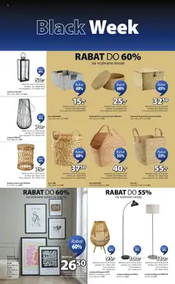 Jysk - gazetka promocyjna Black Week Rabat do 70% od piątku 21.11 do niedzieli 30.11 - strona 12